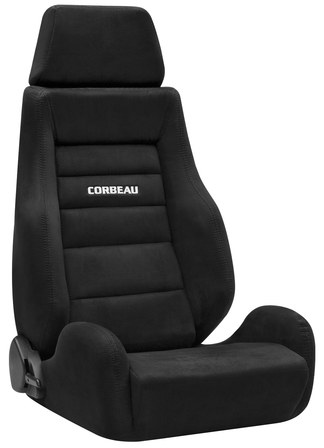Corbeau GTSII Racing Seat, Black Microsuede, S20301PR